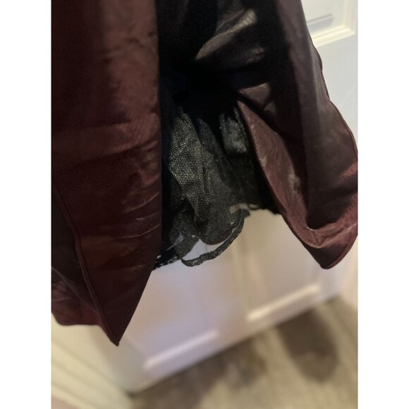 Vintage Tank A-Line Dress with Cutout Neckline + Tulle Underskirt for Volume, Be - Picture 5 of 8